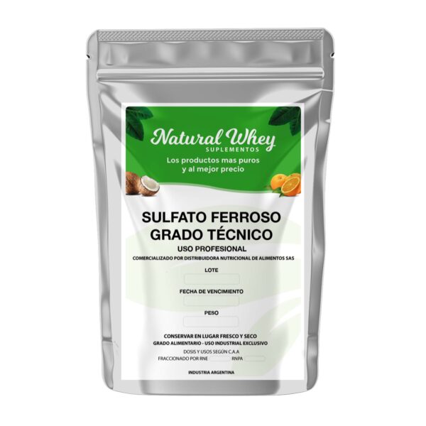 SULFATO FERROSO GRADO TÉCNICO