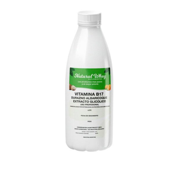 VITAMINA B17 DURAZNO ALBARICOQUE EXTRACTO GLICOLICO